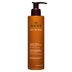NUXE Rêve de miel gel nettoyant et démaquillant visage flacon 200ml