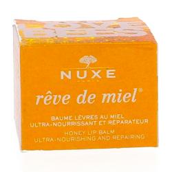 NUXE Rêve de miel baume lèvres ultra-nourrissant et réparateur pot 15ml