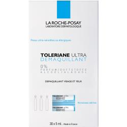 LA ROCHE-POSAY Toleriane Ultra démaquillant visage & yeux x 30 unidoses