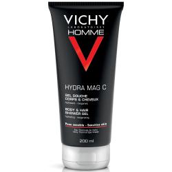 VICHY Homme hydra mag C gel douche corps & cheveux flacon 200ml