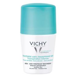 VICHY Déodorant traitement anti-transpirant 48h transpiration intense roll'on 50ml