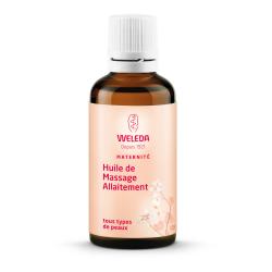 WELEDA Maternité - Huile de massage allaitement bio flacon 50ml