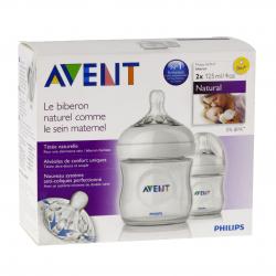 AVENT Natural biberon lot de 2 x 125ml