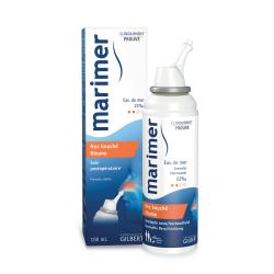MARIMER Eau de mer nez bouché / rhume flacon 100ml