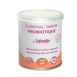 SAFORELLE Florgynal tampons probiotique mini boîte de 14