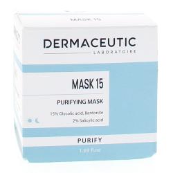 DERMACEUTIC Purifier - Mask 15 sébum régulator pot 50ml