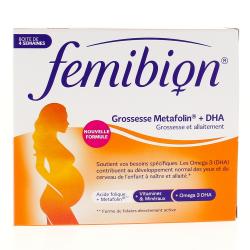 FEMIBION grossesse Metafolin + DHA 56 comprimés + 30 capsules