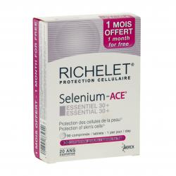 RICHELET Selenium ace essentiel 30 + 90 comprimés + 30 offerts