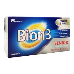 BION 3 Senior ginseng et lutéine 90 comprimés