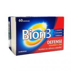 BION 3 Défense adultes 60 comprimés
