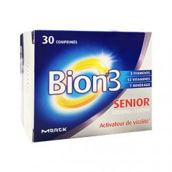 BION 3 Senior ginseng et lutéine 30 comprimés