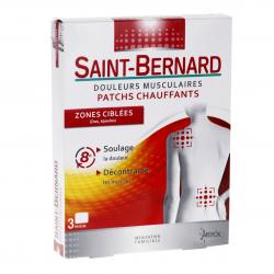 SAINT-BERNARD patchs chauffants boîte de 3 patchs