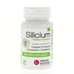 NATURAL NUTRITION Silicium formule intégrale pot de 60 gélules