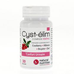 NATURAL NUTRITION Cyst-élim pot de 30 gélules