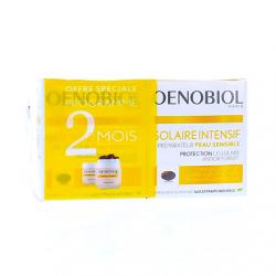 OENOBIOL Solaire intensif préparateur peau sensible lot de 2 x 30 capsules
