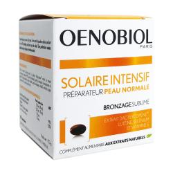 OENOBIOL Solaire intensif préparateur peau normale 30 capsules