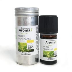 LE COMPTOIR AROMA Huile essentielle pin des montagnes bio flacon 5ml