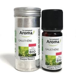 LE COMPTOIR AROMA Huile essentielle de gaulthérie bio flacon 10ml