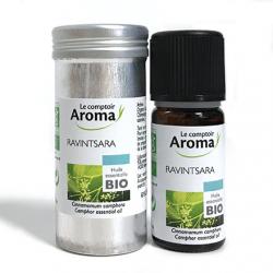 LE COMPTOIR AROMA Huile essentielle bio ravintsara flacon 10ml