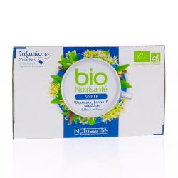 NUTRISANTÉ Infusion bio soirée 20 sachets