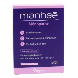 MANHAE capsules sans hormone, boîte 30 capsules 60 capsules