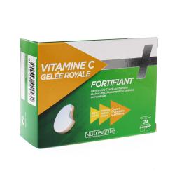 NUTRISANTÉ Vitamine C + gelée royale 24 comprimés conprimés à croquer