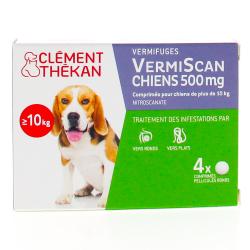CLÉMENT THEKAN Scanil chien vermifuges clément boîte de 4 comprimés