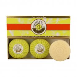 ROGER & GALLET Fleur d'Osmanthus savon parfumé lot de 3 x 100g