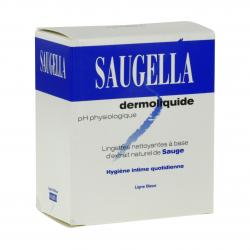 SAUGELLA Lingettes dermoliquide 10 lingettes