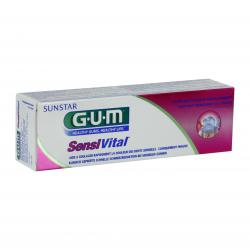 GUM Sensivital+ dentifrice dents sensibles tube 75ml