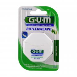 GUM Butlerweave n°1855 fil dentaire ciré menthe 54,8m