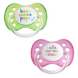 DODIE Sucette à l'unité 0-6 mois anatomique silicone REF A20