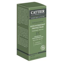 CATTIER Homme Gueule d'Ange soin hydratant protecteur bio flacon 50ml