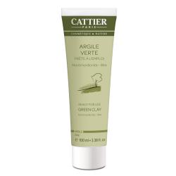 CATTIER Argile verte prête à l'emploi bio tube 400g