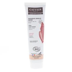 CATTIER Masque bio argile rose aloe vera peaux sensibles tube 100ml