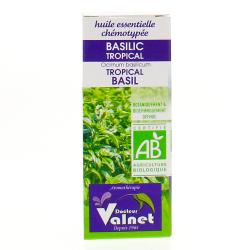 DOCTEUR VALNET Huile essentielle de basilic bio flacon 10ml
