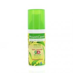 MOUSTICARE Spray peau anti-moustiques zones tempérées 50ml