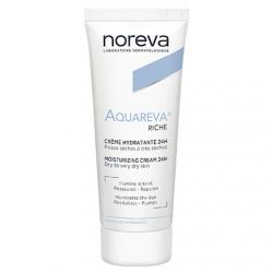 NOREVA Aquareva Riche crème hydratante 24H flacon 40ml