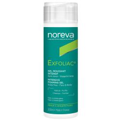 NOREVA Exfoliac gel moussant intensif flacon 200ml