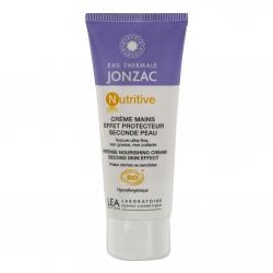 JONZAC Nutritive Crème main effet protecteur seconde peau bio tube 50ml