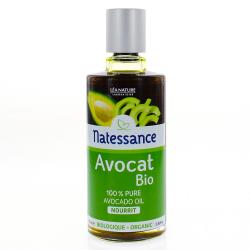 NATESSANCE Huile d'avocat nourrissante flacon 100ml