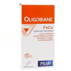 PILEJE Oligobiane FeCu pot 90 gélules