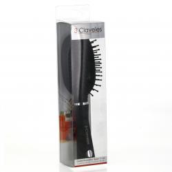 3 CLAVELES Brosse pneumatique de sac 17 cm noire