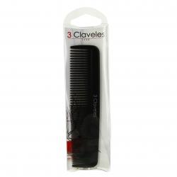 3 CLAVELES Peigne de poche 12,5 cm