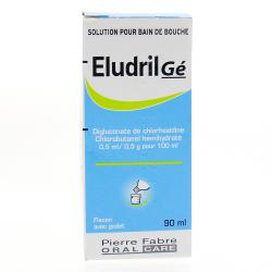 Eludril 0,5 ml/0,5 g pour 100ml flacon de 90 ml