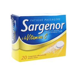 Sargenor à la vitamine c tube de 20 comprimés