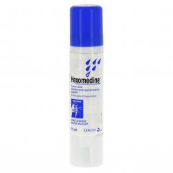 Hexomédine 1 pour mille flacon de 75 ml