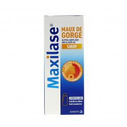 Maxilase maux de gorge alpha-amylase 200 u.ceip/ml flacon de 200 ml