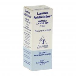 Larmes artificielles martinet 1,4 pour cent flacon de 10 ml