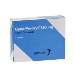 Gyno pévaryl 150 mg boîte de 3 ovules